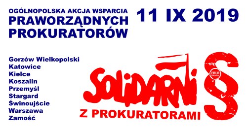Wspieramy Praworządnych Prokuratorów -  Cała Polska