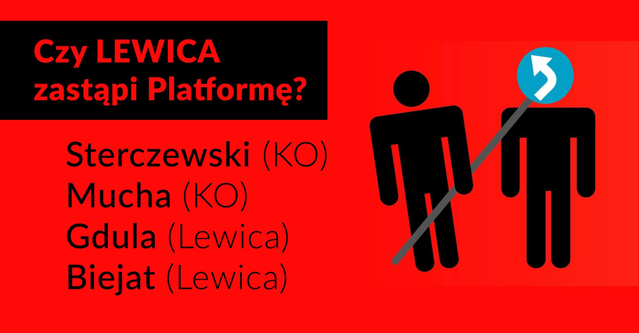 Czy Lewica zastąpi Platformę?