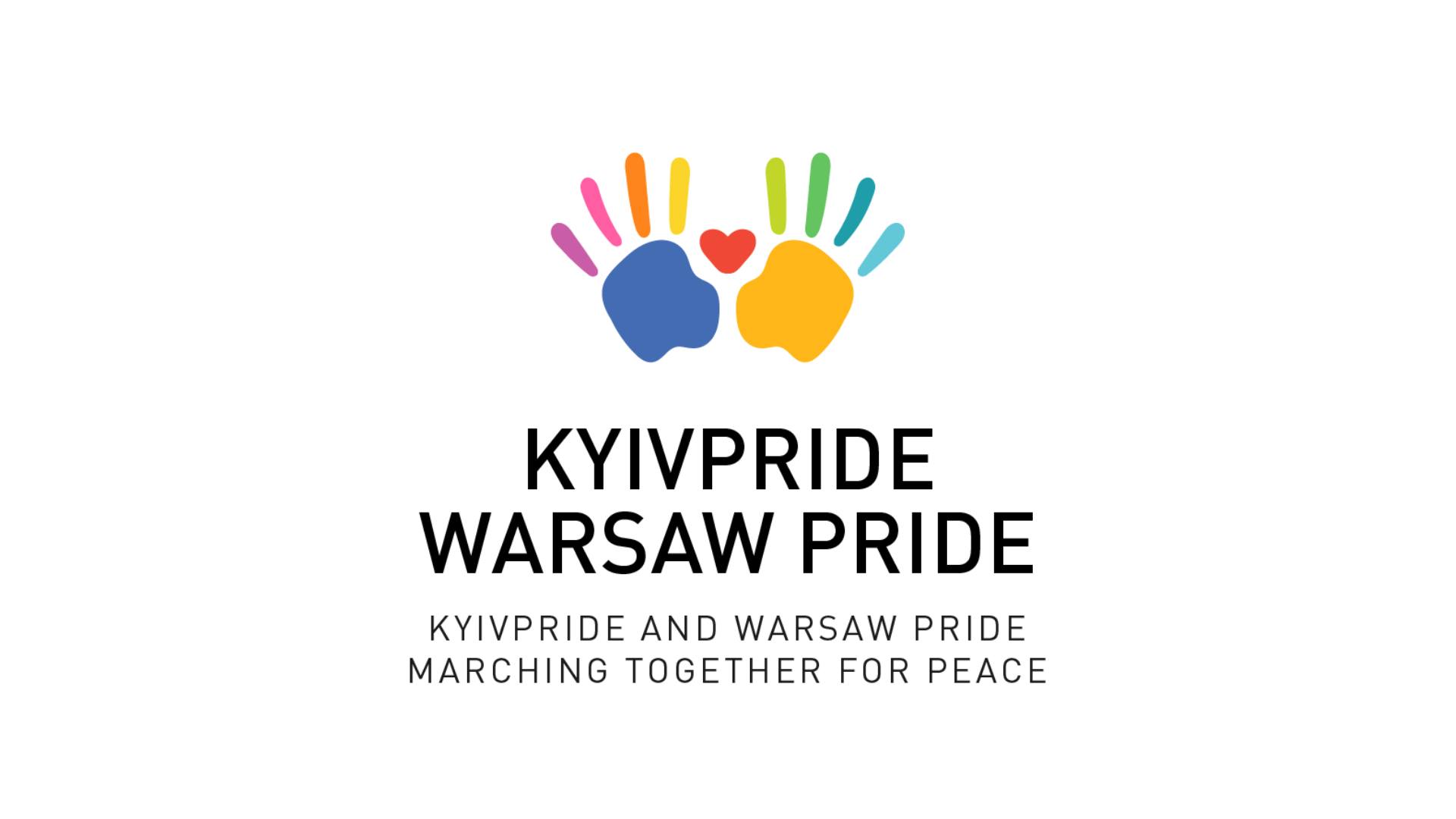 Warsaw & Kyiv Pride marching for peace 2022